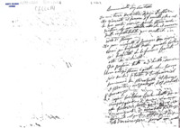 Anteprima di Ringrazia del denaro ricevuto. Annuncia che vuole spostare il piccolo Seminario di Mirabello al Borgo S. Martino nel palazzo del marchese Scarampi -