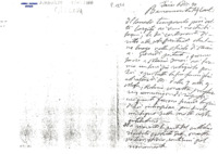 Anteprima di Informa del servizio religioso celebrato secondo le sue intenzioni. Rende nota la situazione dei volumetti in stampa. Notifica il ricevimento da parte del Papa dell'offerta inviatagli.