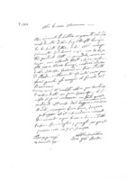 Anteprima di Informa che ha ricevuto la lettera e che ha risposto alla c.ssa Luigia ringraziandola del sussidio offerto per riscattare dal servizio militare il ch. Rocca. Dà notizie poco rassicuranti sullo stato della sua vista. MB X,1217