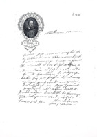 Anteprima di Ricevuta la lettera inviatagli. Benedice il Signore perché ha protetto la figlia. Assicura preghiere per l'intera famiglia - MB X, 1277-1278