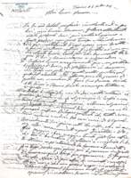 Anteprima di Lo informa del gran lavoro di D. Cagliero per la spedizione delle suore in America. É dispiaciuto per i ragazzi malati a Vignale. Chiede sussidi - E III, 384,385;