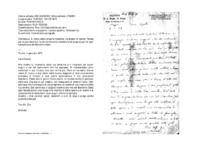 Anteprima di Lettera del Prefetto Generale SDB, che, a nome della propria mamma, ringrazia la nipote Teresa per la sua letterina, le dà notizie sulla medesima ed auspica per lei ogni benedizione del Bambino Gesù.