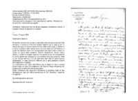 Anteprima di Il latore della presente, l'antico allievo Gioacchino Collino, è disposto afare da segretario o copista.