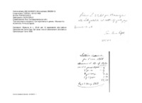 Anteprima di Nota di contabilità per Letture Cattoliche 1868 e ricevuta di L. 23,40.