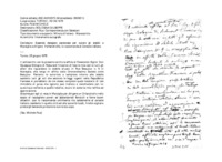 Anteprima di Essendo delegato personale per curare gli stabili a Marsiglia e dirigere l'orfanotrofio, lo raccomanda al Console italiano.