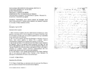 Anteprima di Commissioni varie; partirà domani da Marsiglia, dove hanno molta stima diD. Bosco e gran desiderio dei salesiani; acquisto di una casa; D. Bosco desidera notizie.