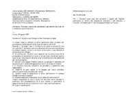 Anteprima di Richiesto l'elenco dei partecipanti agli esercizi spirituali ed il rendiconto amministrativo.