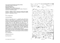 Anteprima di I salesiani si offrono di assumere la direzione del Collegio Cantonale diMendrisio; pertanto propongono al Governo le relative condizioni. (Il destinatario è incerto.)