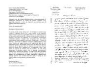 Anteprima di Lett. del Prefetto SDB che notifica le diverse condizioni di accettazione all'Oratorio di Torino del giovane Lazzerini Luigi essendosi presentato in abito da chierico e non da laico come si credeva [Destinatario presunto].