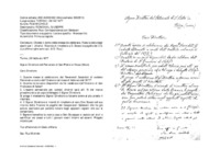 Anteprima di Chiede il conto delle messe da celebrare. Fissa la data degli esami per ichierici. Ricorda di rimettere a D. Bosco le pagelle dei C.S. (Le ultime righe sono aut. di D. Rua.)