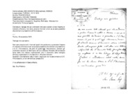 Anteprima di Spiega che gli ordinandi che sono andati a fare l'esame di metodo a Novara,non sono ancora ritornati e non sa se sarà possibile che domani si presentino all'Arcivescovo.