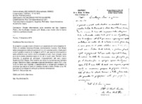 Anteprima di Chiede informazioni sulla condotta del Sac. Casalino Pietro, che ha chiestoricovero a D. Bosco, e sui motivi che lo hanno indotto a cambiare diocesi.