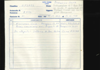 Anteprima di Attestato di prima comunione con i propositi di Domenico Savio. [All. lett. di D. Felice Cane che nel 1928 invia il documento d'Archivio].