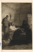 Anteprima di Fotografie di tre quadri raffiguranti D. Giovanni Bosco.
