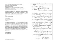 Anteprima di Fa presente che il sac. Don Agostino Domaiseau essendo stato assenteper molto tempo, non conosceva le nuove disposizioni per i viaggi agevolati [Minuta in data 22/10/1886 con nota di eseguire copia conf. in data 23/10/86]