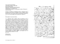 Anteprima di Il Vicario di D.Bosco ringrazia la Cooperatrice Sales. Chopitea Dorotea per l'accoglienza ricevuta a Barcelona e per tanti benefici e promette preghiere. [Testo scritto sulla stessa carta usata dal Segretario Ch.Viglietti C.]