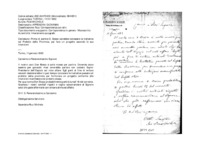 Anteprima di Prima di partire D. Bosco vorrebbe conoscere le trattative col Prefettodella Provincia, per fare un progetto secondo le sue intenzioni.