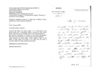 Anteprima di Ringrazia a nome di D. Bosco per le offerte; si farà il possibile per trovare la persona desiderata.