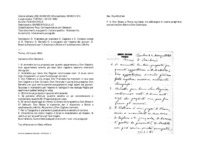 Anteprima di D. Francesia gli manderà D. Cagliero o D. Cinzano invece di D. Febraro; D. Bertello G. è occupato con l'esame dei giovani. D. Bosco è d'accordo per ildiaconato a Bozzo e il suddiaconato a Buffa.