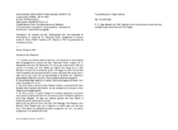 Anteprima di Gli manda una lett. testimoniale con una domanda di ammissione in congr. del ch. Reynaudi Paolo. Suggerisce di portare anche D. Stra a Mathi insiemea D. Albano S. Non ha personale da mandare a Lanzo.