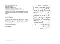 Anteprima di Invia copia della distribuzione degli esercizi spirituali, affinché faccia le sue osservazioni e lo aiuti a scegliere il personale per dettarli.