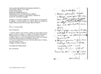 Anteprima di Lo incarica di spedire a D. Rinaldi copia di una circolare e di scegliereun bravo giovane tra i Figli di Maria da mandare ad Alassio. Attende ancoral'indirizzo della madre di Piscetta L.