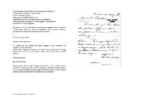 Anteprima di Dica a D. Perret d'impegnarsi nel suo nuovo incarico, per evitare di causare altre lagnanze sul suo conto.