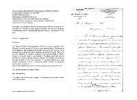 Anteprima di Gli chiede di valutare la domanda di entrare in congr. di un ex fabbro di58 anni che ha sempre condotto vita da vero religioso, raccomandato dal P. Camaldolese Bonomio Bruno. (Correzioni e P.S. aut.)