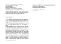 Anteprima di Fissi l'esame semestrale dei chierici e mandi i risultati a D. Cerruti con la nota degli associati alle LC e alle Letture Drammatiche. Conceda biglietti ferroviari a prezzo ridotto solo agli interni. (MF3850A10)
