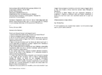 Anteprima di Disposizioni varie: invii a D. Cerruti l'esito degli esami dei chierici, faccia dettare gli eserc. spirit. in tutte le sue case. È in stamap il nuovo catalogo della congr. (L'introduzione e il PS sono aut.)