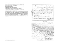 Anteprima di Chiede di spedirgli il vol. France Ecclésiastique - almanac du Clergé perl'anno 1885. Non conviene per ora accettare altre spese per mancanza di personale. (Testo francese, ma il P.S. è in italiano.)