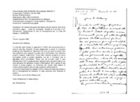 Anteprima di Gli manda una parte del denaro che gli occorre. Non ha al momento nessun prete da mandargli. Chiede se è arrivato il ch. Roncayrolle. Raccomanda di fare le condoglianze per la C.ssa De Cessae (v. A4480336).