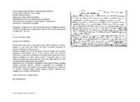 Anteprima di Chiede un art. sulla morte del C.te di Cessae da inserire nel BS. Gli chiede di far qualcosa per la casa di Nizza, sulla quale grava un debito di L. 30 mila.