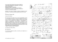 Anteprima di Per conto di D. Bosco lo incarica di preparare una lett. d'invito per la conferenza di Milano e Busto Arsizio che lui firmerà.