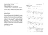 Anteprima di Chiede se il calzolaio Coad. Musso Bernardo dà segni di ravvedimento e segradisce la proposta di traslocare in Italia.