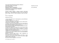 Anteprima di Chiede di spedirgli i rendiconti mancanti; notizie degli esercizi spirit.; l'esito dell'esame dei chierici; sunto sulle visite alle case; 24 maggio:pontificò il Vescovo d'Alessandria. Saluti da D. Bosco.