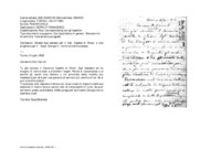 Anteprima di Chiede due camere per il Can. Caselle di Chieri, e una preghiera per ilCoad. Giorgio V., morto la mattina stessa.
