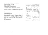 Anteprima di D. Bosco prende parte al dolore per la malattia del fratello. (Sul retro postilla della Sig.ra Elisa Fai.)