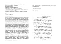 Anteprima di La malattia di D. Confortola F.; difficoltà del personale.