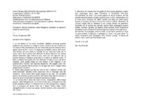 Anteprima di Notizie consolanti dalla Patagonia; battesimi di bambini; questioni economiche.