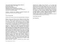 Anteprima di Insistenza sulla necessità di apportare modifiche alla convenzione firmata col municipio di Randazzo.