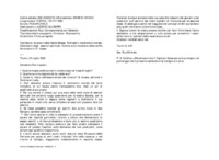 Anteprima di Numero delle Sante Messe. Richiede il rendiconto morale. Calendario degliesercizi spirituali. Norme sulla riduzione della tariffa ferroviaria in 3^ classe.