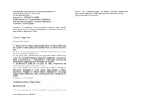 Anteprima di Si desiderano notizie sull'esito conseguito dagli esercizi spirituali deigiovani e dagli esami dei chierici. Grande concorso per la festa di MariaAusiliatrice. Saluti.
