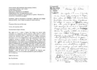 Anteprima di Offre al Municipio di Mornese il fabbricato del collegio delle suore FMA,che D. Bosco ha deciso di trasferire altrove. (Il destinatario è il sindacodi Mornese.)