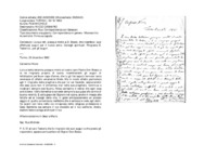 Anteprima di La sua lett. piacque molto a D. Bosco, che ricambia i suoi affettuosi auguri per il nuovo anno. Consigli spirituali. Ringrazia D. Testoris L. per gliauguri.