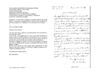 Anteprima di Ha fatto bene a spedirgli la pariella dell'olio del Conte Martini. Trova ottimo il suggerimento di notare l'anno di fondazione di ogni casa e ispettoria. D. Calcagno va in oriente per motivi di salute.