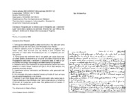 Anteprima di Ringrazia per le notizie e per le fotografie, per i rendiconti e per l'aiuto dato a saldare una cambiale. Attende l'art. per il BS sui SS. Certosini.Andrà con D. Bosco nella nuova casa di Foglizzo.