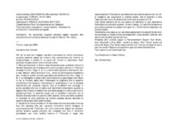 Anteprima di Osservazioni riguardo alla convenzione e al compromesso per la casa di Faenza (All. copia microfilmata).