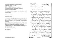 Anteprima di Unisce le ricevute per il pagamento della ricchezza mobile e la nota della Avvocatura Erariale. Ha avuto da D. Cerruti F. buone notizie di D. Bosco.