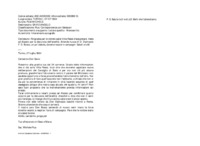 Anteprima di Ringrazia per le notizie sulla Villa Reale d'acquistare. Vada ad Alassio per la denuncia dell'eredità. Attende nuove di D. Dalmazzo F. D. Bosco, un pò debole, dovette recarsi in campagni. Saluti a tutti.